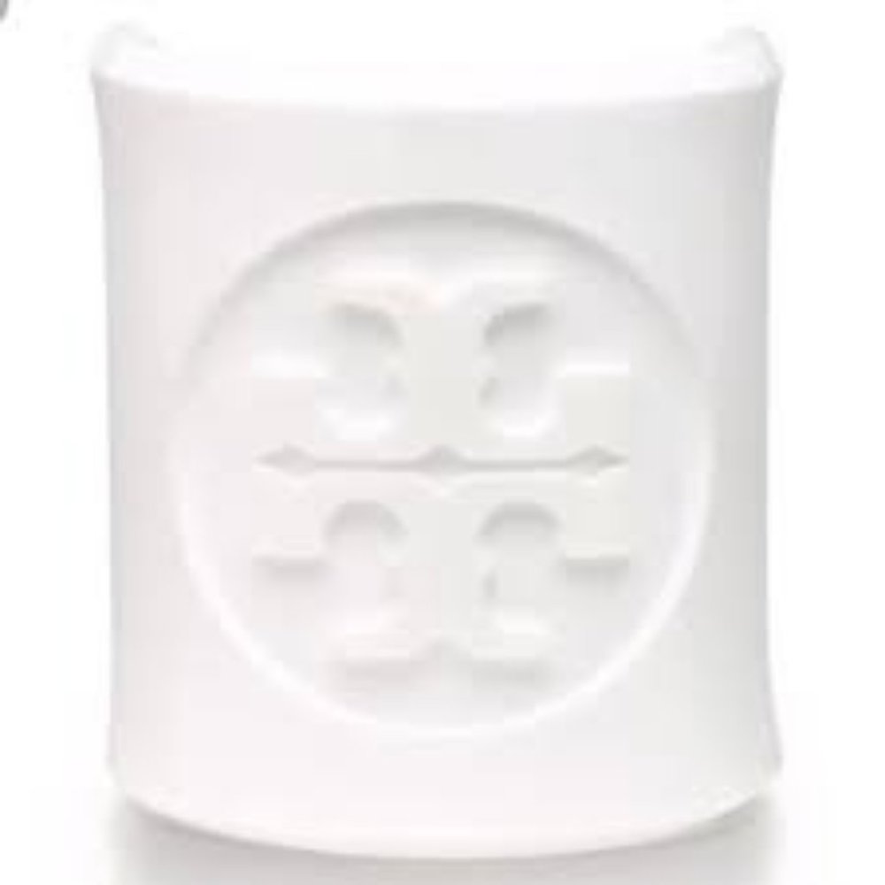 Tory Burch Wide Logo White Cuff